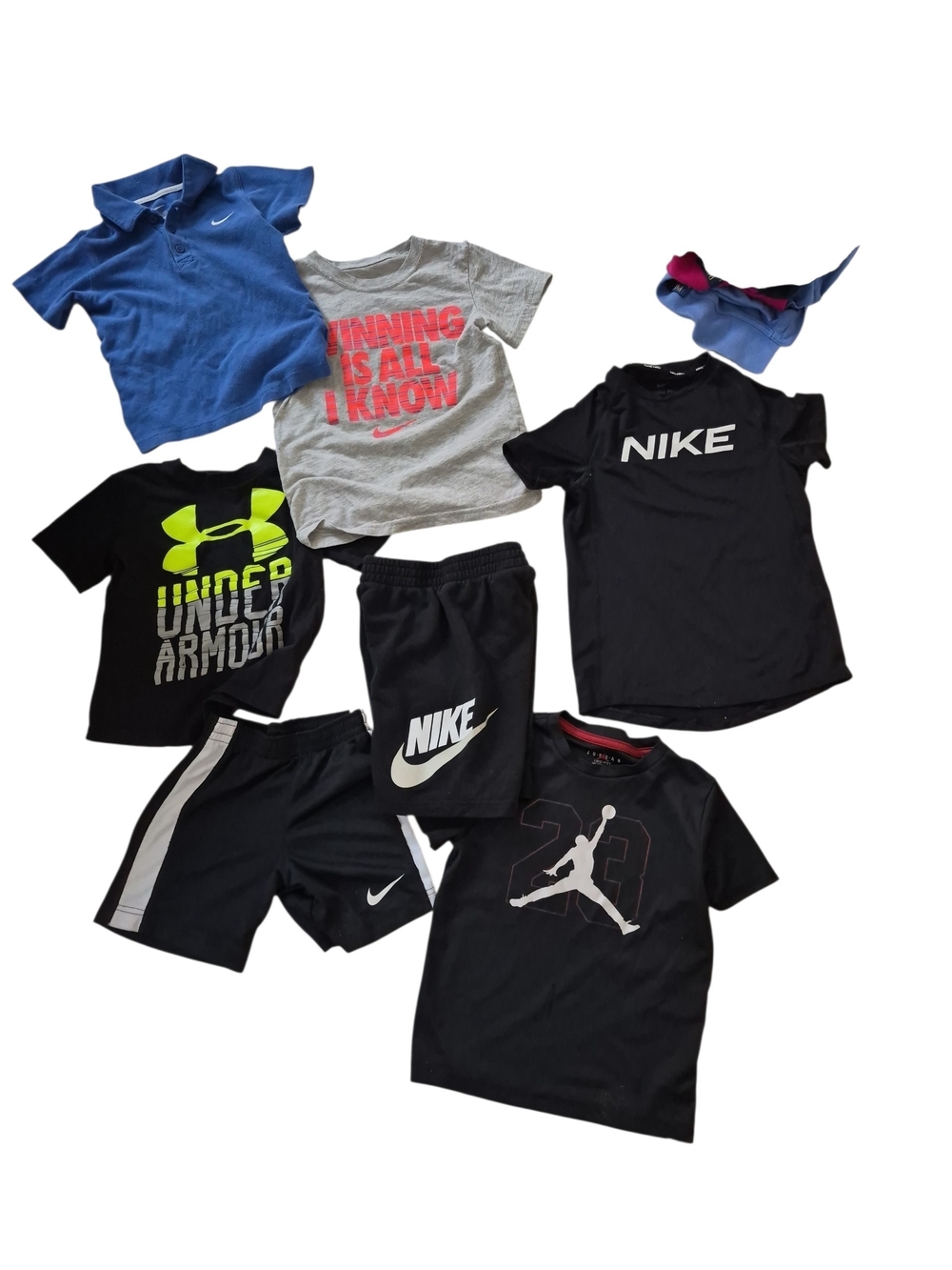 Nike Jordan Under Armour Boys Bundle Size 4 And 5